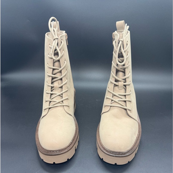 MIA Carolyne Combat Boots in Stone Size 7.5 - Picture 2 of 10